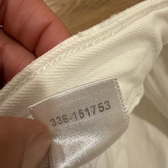 PAIGE Hoxton Slim White Jeans - Woman’s Size 29 - Picture 5 of 9
